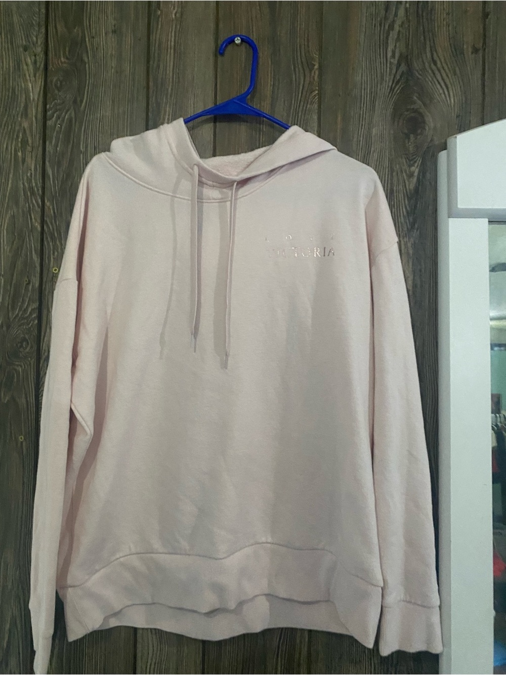 Victoria's Secret Light Pink Cowl Neck Hoodie